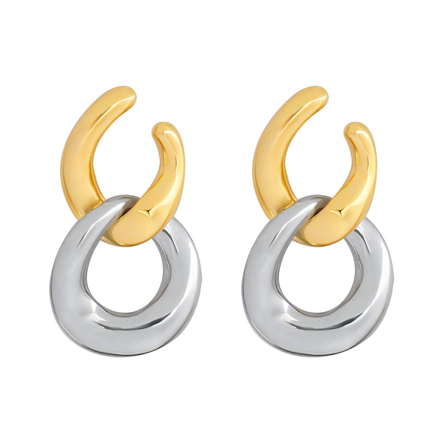 18k Gold Plated Stainless Steel Earrings