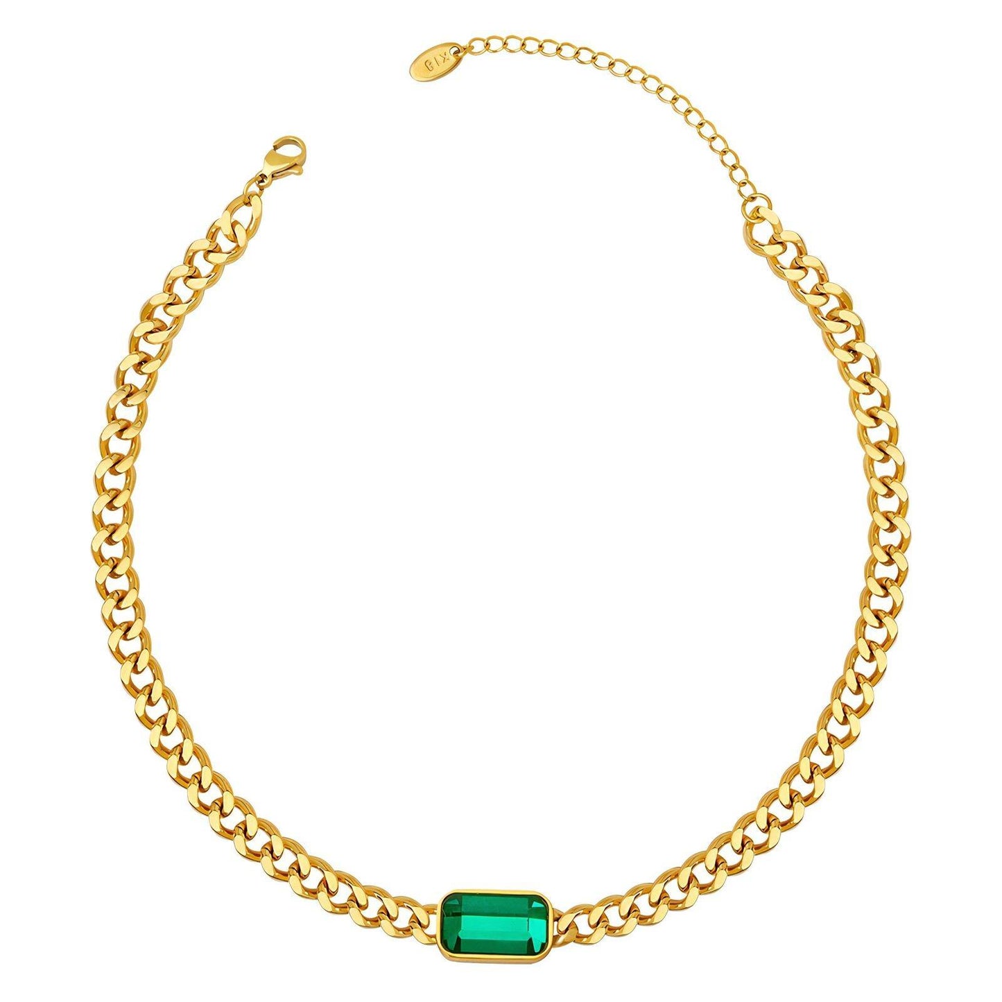 Esmeralda 18k Gold Plated Necklace