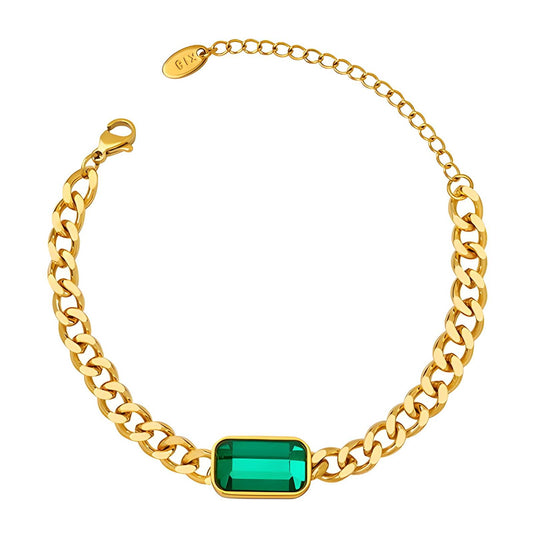 Esmeralda Bracelet 18k Gold Plated